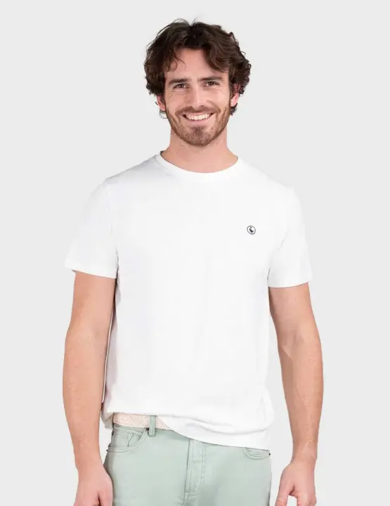 El Ganso camiseta blanca para hombre - 1