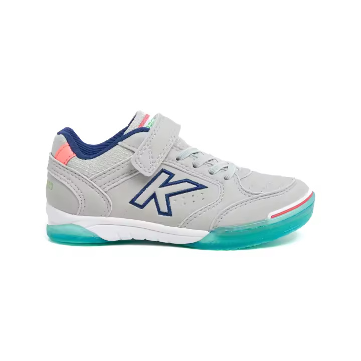 Kelme Zapatillas De Fútbol Sala De Niño Precision Elastic Gris - 1