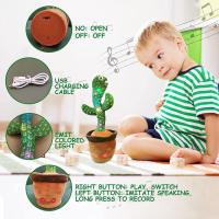 SANDALFON Peluche Cactus Bailarín 120 Canciones USB - details 3