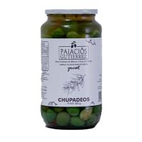 ACEITUNAS CHUPADEOS Palacios Gutiérrez  TARRO VIDRIO 500 GRAMOS I Palacios Gutiérrez - details 0