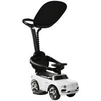 AIYAPLAY Coche Correpasillos 3 en 1 Correpasillos con Licencia Bentley Bentayga Correpasillos para Bebés de 12-36 Meses con Asa de Empuje y Toldo Desmontables Música Bocina - details 0