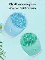 Limpieza Facial Eléctrica Con Masajeador De Silicona Herramienta De Cuidado De Piel Máquina De Belleza Vibration Limpieza De Poros Con Batería Propia - details 4