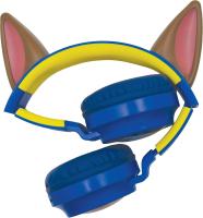 LEXIBOOK, Paw Patrol, Auriculares 2 en 1 inalámbricos y con Cable con Orejas de persecución, Sonido Limitado a 85 dB, Efectos de luz, Plegable, Ajustable, Recargable, Azul, HPBT015PA - details 1