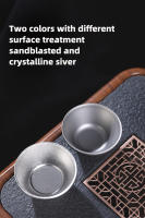 Tiartisan Taza De Té De Titanio De 35ml Doble Capa Pequeña Para Camping Al Aire Libre Portátil Y Ligera Resistente Al Quemarse KungFu Bebida - details 5