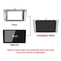 Kit De Panel De Alineación Para Radio De Coche MEKEDE Compatible Con Toyota Avensis 2002-2008 Adaptador Marco Cable - details 6