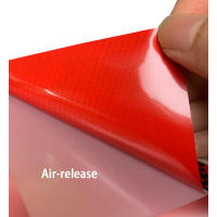 Pegatina De Coche Roja Brillante Y Camuflada Para Decoración DIY De Motocicleta Y Automóvil Película De Cuerpo De Auto Accesorios De Coche - details 3