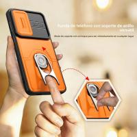 Nueva Funda Multifuncional Para Samsung Galaxy A57 A56 A16 A17 A26 A35 A55 A36 A37 Con Anillo De Metal Soporte Lente Deslizante Protector De Teléfono - details 1