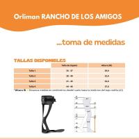 Orliman - Ortesis apoyo antiequino Orliman RANCHO DE LOS AMIGOS (1 Unidad) - details 0
