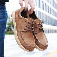 Zapatos De Cuero Para Hombre Casual Ligeros Y Comodos Zapatillas De Diario Loafers Para Uso Diario En La Oficina Y Carrera - details 10