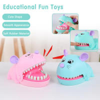 Juguete De Crocodilo Mordedor Creativo Y Práctico Para Juegos Familiar Juguetes Para Niños Animal De Plástico Sin Batería Recomendado Para Mayores De 18 Años - details 1