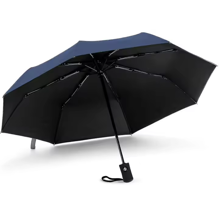 Stormproof hasta 140 km/h, Paraguas plegable a prueba de la Tormenta de Viento, Ope Automático - 1