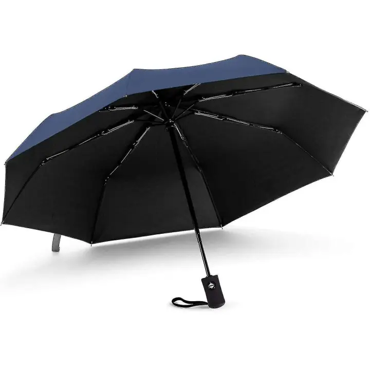 Stormproof hasta 140 km/h, Paraguas plegable a prueba de la Tormenta de Viento, Ope Automático - 1