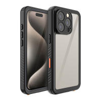 Funda de teléfono impermeable para iPhone 16 Pro Max Plus, Bolsa de Natation a prueba de golpes, parachoques protector, cobertura complete with cubierta de boton - details 7