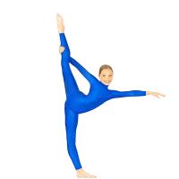 Multishop Maillot Manga Larga Niños Bodies Jumpsuit Deportivo Mono Leotardo Gimnasia Body Elástico Ropa de Deporte Invierno para Unisex Unitard Dancewear - details 0