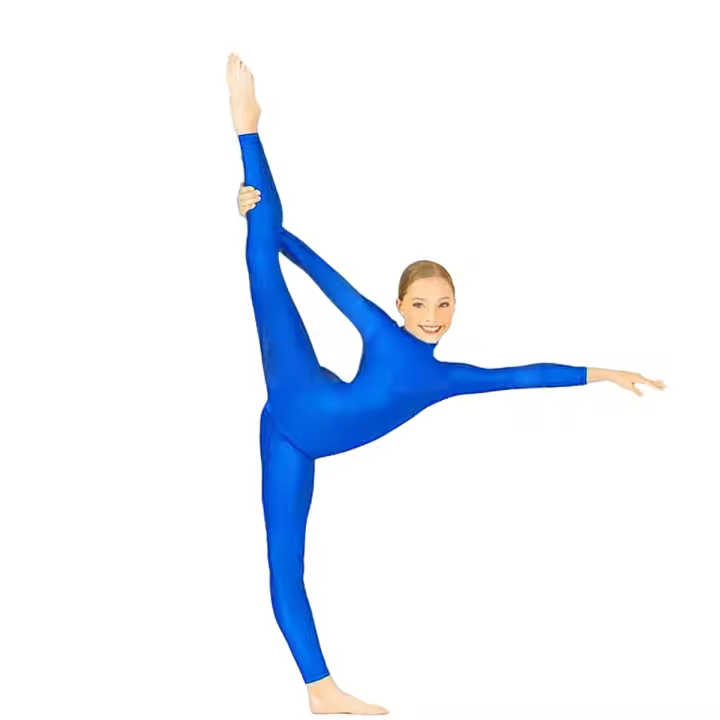 Multishop Maillot Manga Larga Niños Bodies Jumpsuit Deportivo Mono Leotardo Gimnasia Body Elástico Ropa de Deporte Invierno para Unisex Unitard Dancewear - 1