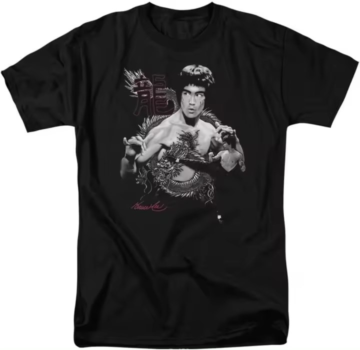 Camiseta clásica de Bruce Lee Legacy para adulto, colección - 1