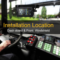 Sistema De Monitoreo De Presión De Neumáticos Para Coche RV Camión Con 6 Sensores Externos 180° Ajustable Bracket Impermeable TPMS Wireless - details 6