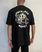 Xivneoclassic Co. Camiseta Hombre Estampado Negro Oversize - details 1