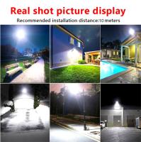 Lámpara De Pared LED Solar Impermeable Con Sensor De Movimiento Y Control Remoto Para Jardín Y Calle Luz De Vía Exterior Super Brillante - details 8