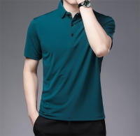 Camisa Polo De Verano Para Hombres 2024 Color Sólido Estilo Casual Comodidad Y Transpirabilidad Alta Calidad Polyester - details 13