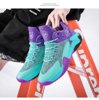 Zapatos De Baloncesto De Alta Top Para Estudiantes Antideslizantes Y Resistentes Al Desgaste Con Superficie De Malla Transpirable Para Jóvenes Deportistas - details 11