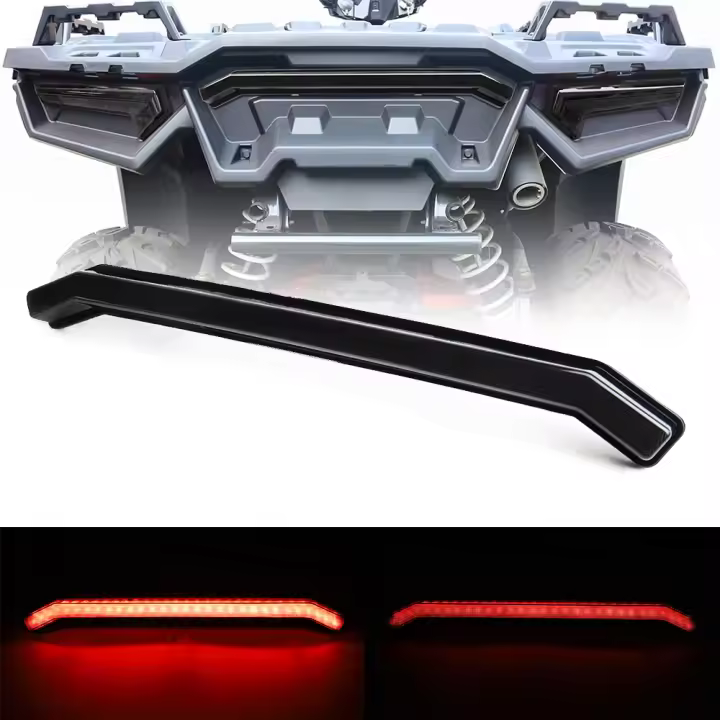 Luz De Freno Roja Para Polaris RZR XP 1000 Turbo Sportsman 1000 XP 2019 2020 2021 Lámpara De Acento Trasera Centro Material ABS - 1