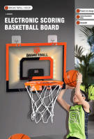 Amarillo Torre De Baloncesto Electrónico Sin Agujeros Juguete Deportivo Para Niños Tablero De Baloncesto Con Juego De Tiro Regalo Para Niños - details 0