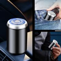 Afeitadora Eléctrica Pequeña Impermeable Recargable USB Para Barba Y Pelo Facial Uso Seco Y Húmedo Afeitadora De Mustachos - details 3