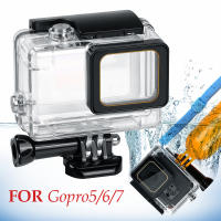 Estuche Impermeable Para Natación Para GoPro Hero 7 6 5 Cámara De Acción Protectora Con Filtro De Diversión Accesorios De Montaje - details 0