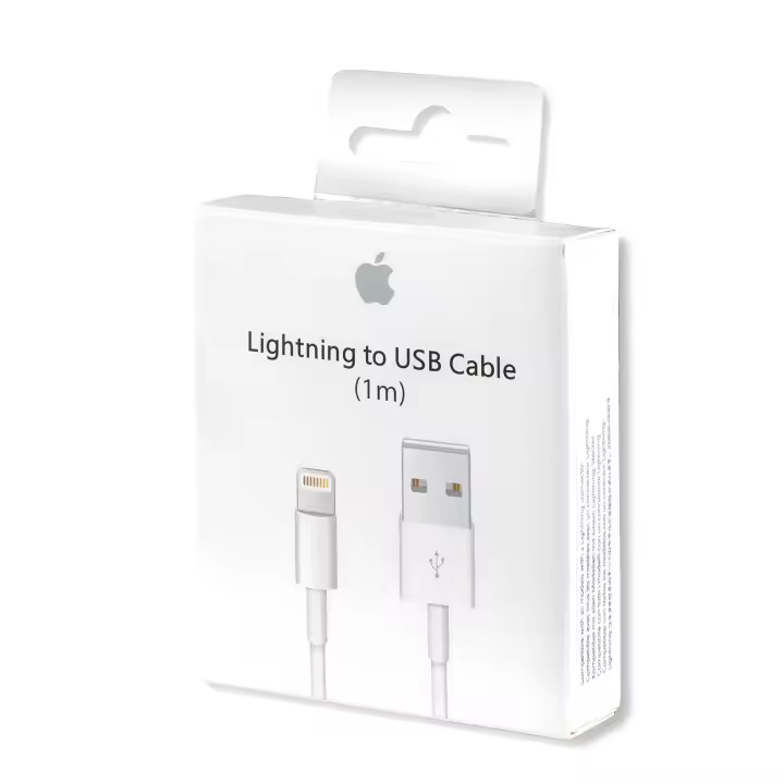 Adaptador de corriente OFICIAL APPLE MD813ZM/A USB 5W Para Apple iPhone 12 Pro Max, iPhone 12 Pro, iPhone 12, iPhone SE (2020), iPhone 11 Pro Max, iPhone 11 Pro, iPhone 11, iPhone XS Max/ Cable Lightning USB A 1m - 1