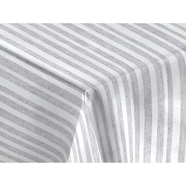 Mantel Hulehule Tex - Resinado Rigas Gris Estampado Tribal de Facil Limpieza Antimanchas Impermeable - 1