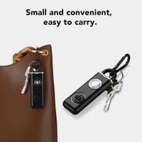 Alarma De Panico Para Mujeres Y Niñas Con Alerta Anti-Lobo Autodefensa Con Sirena De 130dB Recargable Por USB Alarma Emergencia Loud - details 6