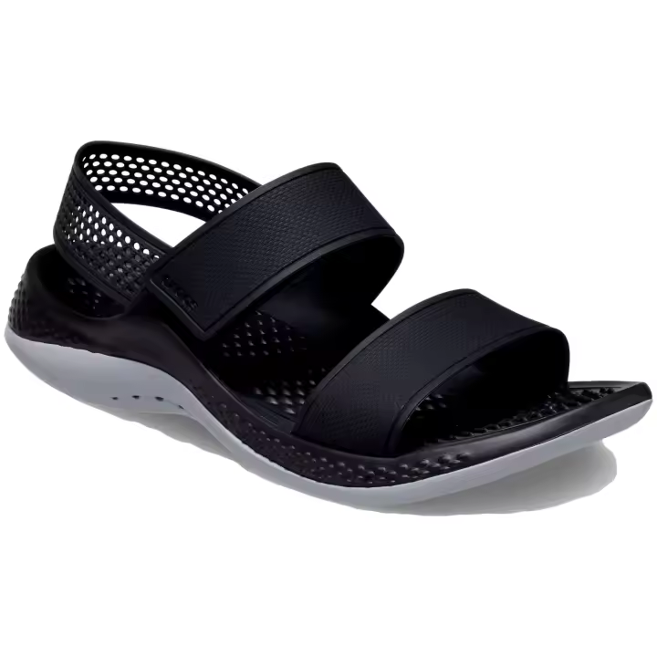 Sandalias Crocs Literide 360 para mujer en color negro - 1