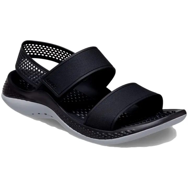 Sandalias Crocs Literide 360 para mujer en color negro - 1