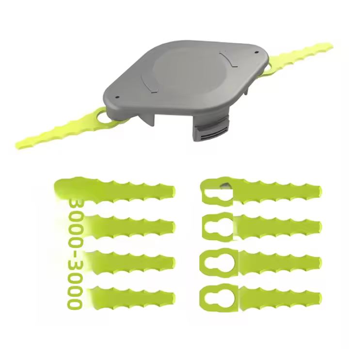 Juego De Cabeza De Trimmer Para Ryobi Con Hoja De Plástico RAC155 Repuesto Para Cortacésped Tipo De Corte Recto Sin Frenado - 1
