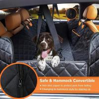 Cubierta De Asiento Universal Para Coche Para Mascotas 100% Impermeable Hamaca Con Ventana De Malla Y Cierre De Cremallera Lateral Para Perros Medios - details 0