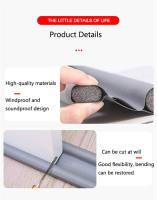 Tira De Sellado Para Puerta Anti-Viento Protección Doble Antipolvo Y Sonido Material De Goma Tamaño 96cm Para Excluyendo Acordeones - details 3