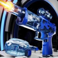 Pistola De Agua Eléctrica Automática Simulada Con Chispa Alta Presión Juegos De Lucha Exterior Playa Piscina Regalo Para Niños - details 1