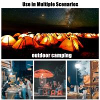 Lámpara LED Portátil Para Camping Recargable Por USB Impermeable De 20W 40W 80W 100W Bombilla De Emergencia Linterna LED - details 11