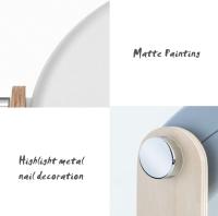 Luz de escritorio con Mango de Madera de 3 grados de Brillo, Luz Nocturna, lámpara de noche para dormitorio, plegable de Noche Lámpara, lámpara de Interior LED portátil por, control USB tárril, camping (Blanco) - details 2