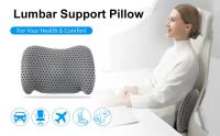 Almohada De Soporte Lumbar Para Alivio De Dolor De Espalda Con Tela De Espuma De Memoria Para Coches Sillas De Oficina Consolas De Juego Sofás Reclinadores Camas - details 0