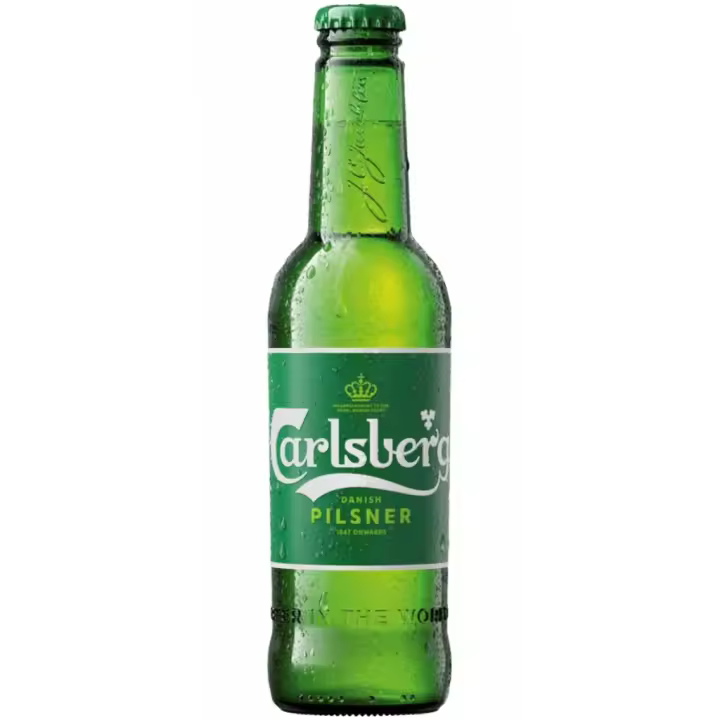 6 uds x Carlsberg 33Cl cerveza Danesaq tipo lager rubia - 1
