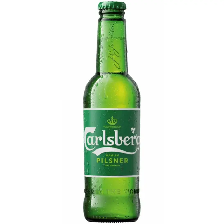 6 uds x Carlsberg 33Cl cerveza Danesaq tipo lager rubia - 1
