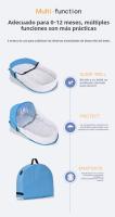Capazo portátil-capazo de viaje/exterior ergonómico y plegable con mosquitera aisrante y transpirable - details 3