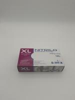 Guantes de Nitrilo Santex Blanco sin Polvo, Talla XL, Estuche 100uds - Calidad 3.5gr (Sanitario, Alimentación, Horeca) - details 1