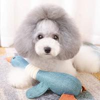 Juguetes para Perros Agresivos | Indestructibles de Raza Grande - Ganso Chirriante  Blue - details 4