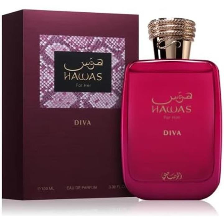 Rasasi Hawas Diva Eau De Parfum 100 ml- Perfume árabe original para mujer — oferta en Miravia