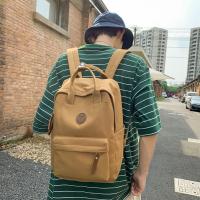 Mochila De Lona Retro Para Hombres Y Mujeres Estudiante Viaje Viaje De Negocios Mochila De Computadora Estilo Vintage Unisex - details 15
