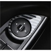 Pegatina Para Botón De Ajuste Del Espejo Retrovisor Lateral Para Ford Focus 3 MK3 2012-2018 Accesorios De Interior Cubierta De Molduras - details 1