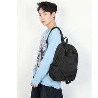 Mochila Mini Para Hombres Oxford Sólida Ligera Pequeña Bolso Escolar Impermeable Resistente Al Desgaste Viaje Male - details 7